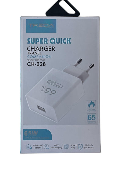 Încărcător 65W Treqa USB