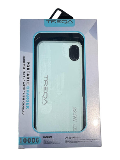 Baterie externa, 10.000 mAh, două cabluri,TYP-C, IOS.