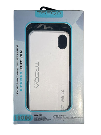 Baterie externa, 10.000 mAh, două cabluri,TYP-C, IOS.