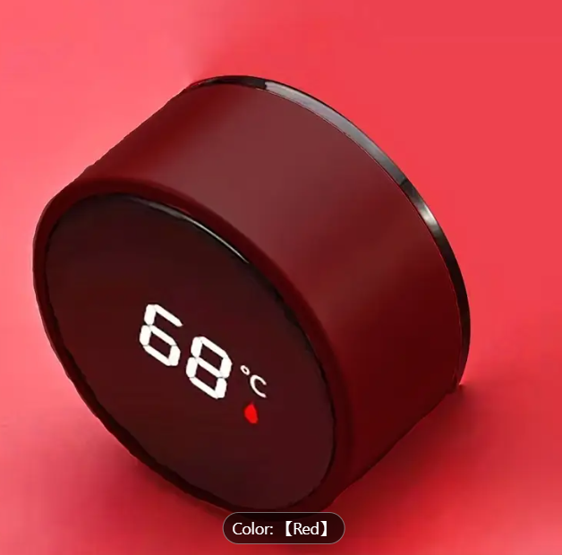 Termos smart cu afisaj LED , Afisarea Temperaturii, Pastreaza Bautura Fierbinte sau Rece timp de 12 ore, Otel Inoxidabil, Capacitate 500 ml